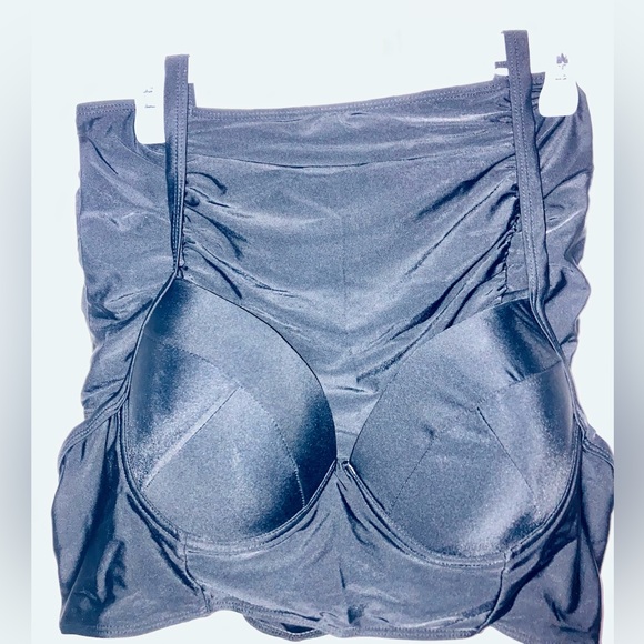 XXL 2 Piece Bathing Suit Set NWOT High Waisted - Picture 2 of 7